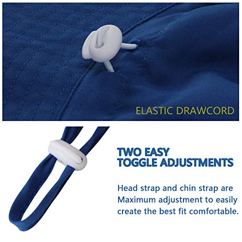 Baby Sun Hat Toddler Beach Swim Hats UPF 50+ Summer Bucket Hat Kids Infant Wide Brim Adjustable Sun Hat for Baby Boy Girls4