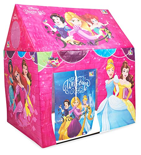 itoys Disney Princess Theme Play House Tent for Kids, Multicolor