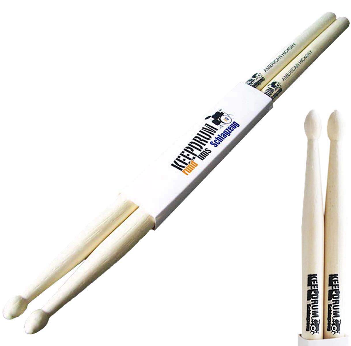 Keepdrum - Custodia per percussioni + Rods SV1 + scopa switchbrush SV506 + bacchette per batteria