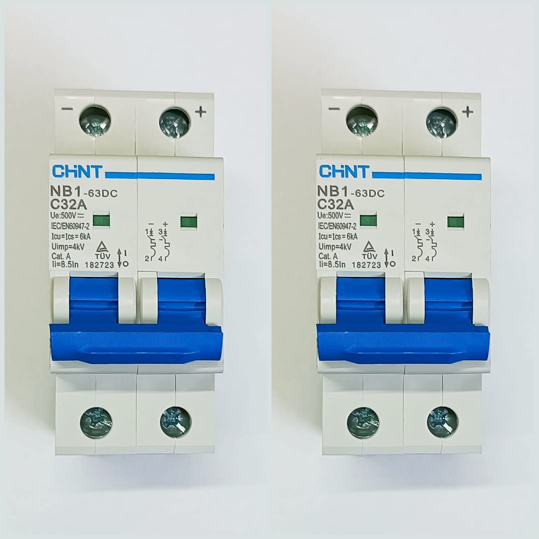 CHINT MINIATURE CIRCUIT BREAKER DC MCB 500V 32A CHINT - 2QTY (B08W52LFV3) Amazon Price History, Amazon Price Tracker