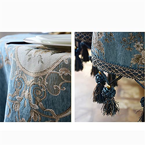 Nappe d'art de style européen nappe de table haute qualité rétro 280cm - 3