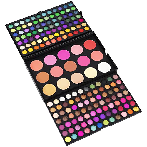 LaRoc ® 183 Colour Shade Eyeshadow Eye Shadow Palette Makeup Kit Set Make Up Professional MUA Pressed Matte Blusher Bronzer High Pigmented Long Lasting - Image 5