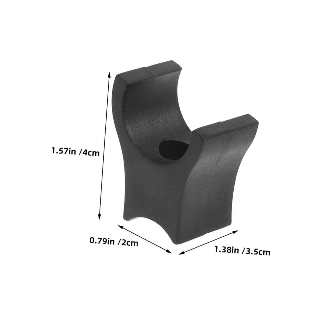 HAWILLOSCH Pcs Wheelchair Support Blocks Abs Material Fit for Wheelchair Seat Rails Easy Replacement