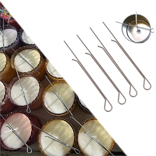 100 piezas soporte ajustable para mechas centrado de velas miniatura 2