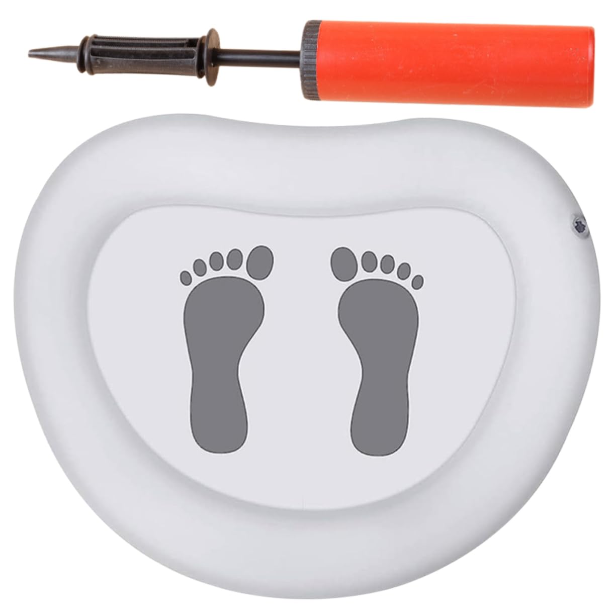 SHERCHPRY Inflatable Foot Bath Pool Entry Foot Bath Tray for Camping Beach Outdoor Activities Random Color