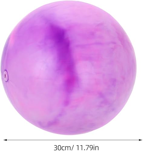 Miniatura 8 de Milisten 2 pelotas de ejercicio pequeñas de 12 pulgadas, pelota de yoga de pilates para estabilidad, fitness, estiramiento y entrenamiento de fuerza