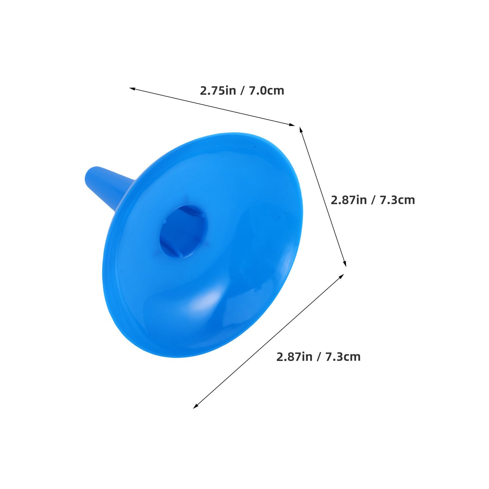 Porta Cera Navideño de Plástico Azul 50 Piezas para Velas