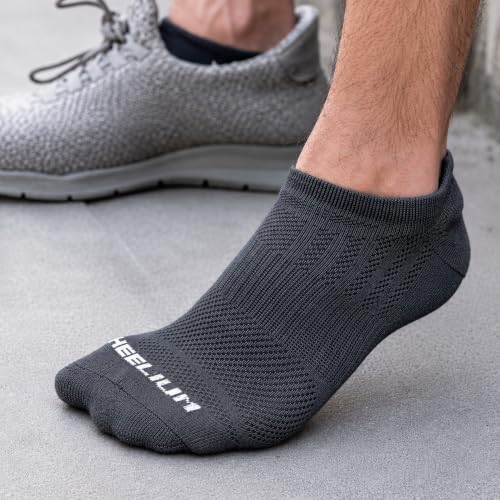 Image of HEELIUM Bamboo Ankle Socks for Men & Women | Ultra-Soft, Odour-Free, Thin & Breathable | 3X Softer than Cotton | Sizes - M (UK 4-8) & L (UK 9-13)