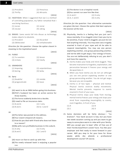 Image of CLAT Books for Preparation 2027 | 11 Years (2015-2025) Previous Year Solved Papers with Detailed Solutions | Topicwise PYQ Book for CLAT UG & all Law Entrance Exams | IFAS