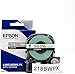 Epson LABELWORKS 218BWPX-5PK Genuine PET (Polyester) Tape Cartridge - 5 Unit Pack of Black on White Industrial Label Maker Tape - 3/4