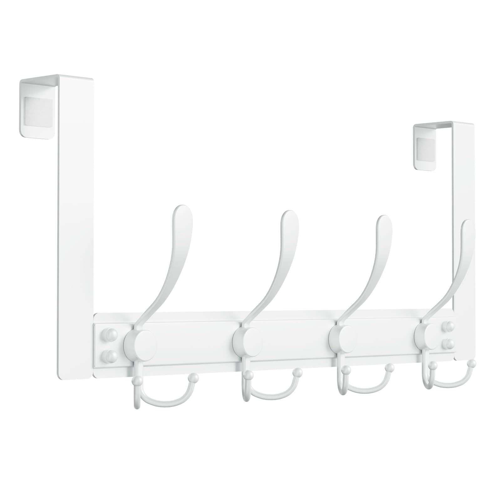 Photo 1 of WLCSNG Heavy Duty Over The Door Towel Rack - White