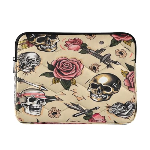 Funda para portátil 13-14 pulgadas con diseño vintage miniatura 1