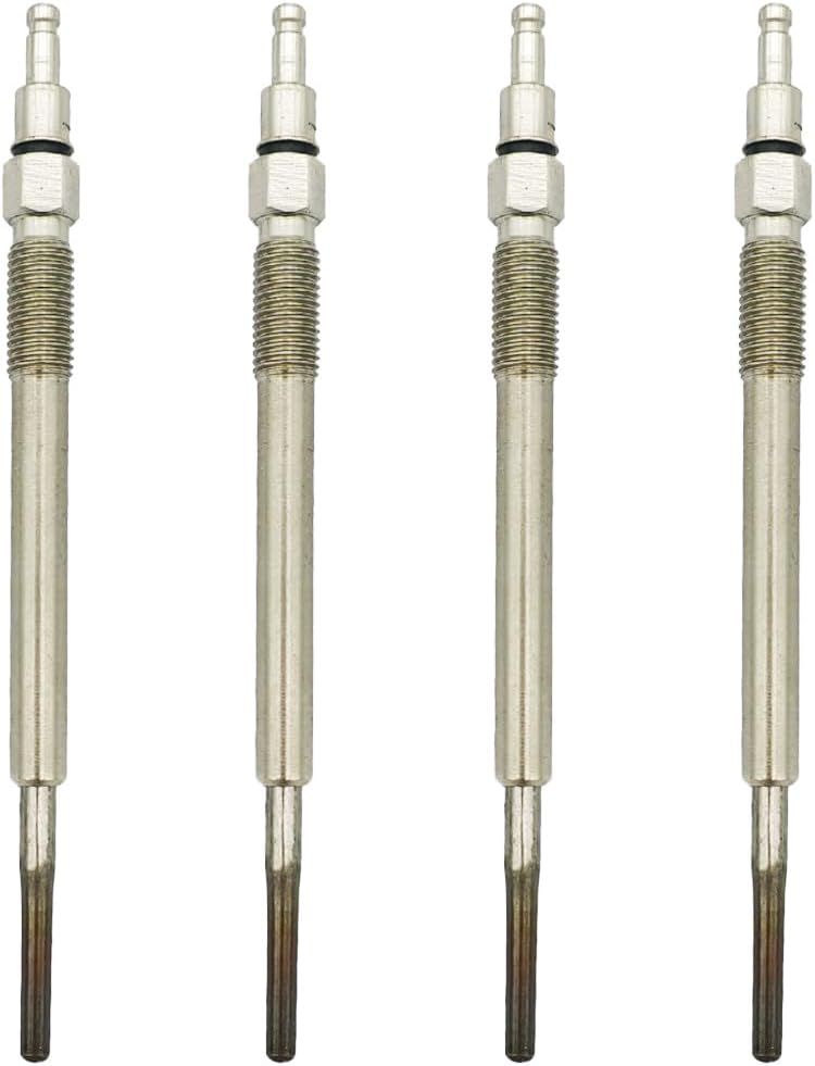 N10579802 4pcs Diesel Heater Glow Plugs Replacement for 2003-2013 Audi A3 for VW Golf MK5 2007-2012 for Mitsubishi Outlander, N10579803 0100226009 MN980234