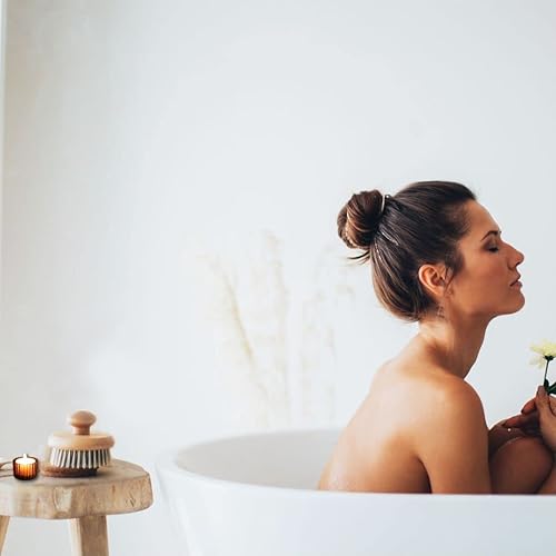 Miniatura 25 de VOHO Portavelas rojos para centro de mesa, juego de 12 portavelas para velas pequeñas, candelabros votivos de vidrio para ella, San Valentín