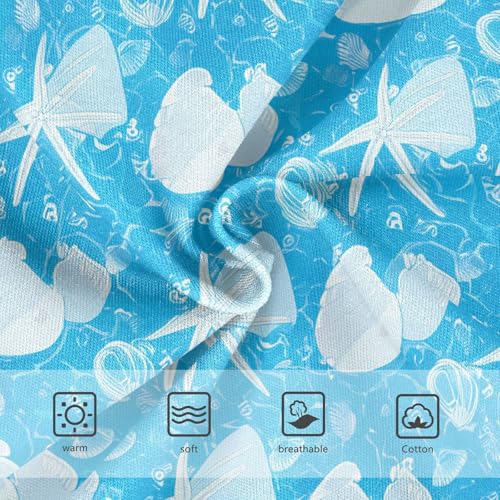 White Seashells Starfish Toddler Girls's Underwear 2T 202c18683