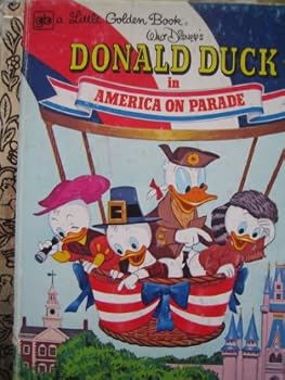 Hardcover Walt Disney's Donald Duck in America on Parade Book