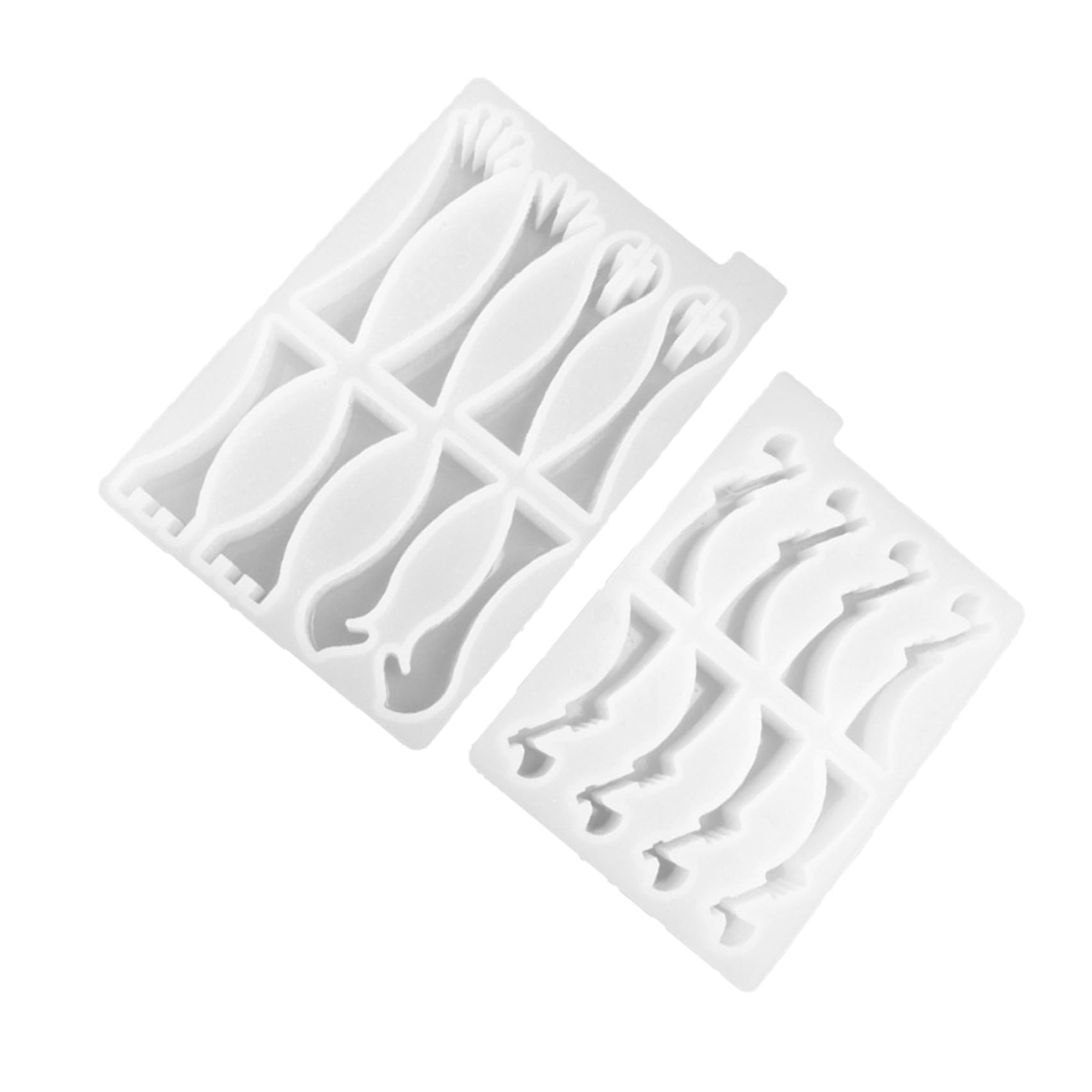 DOITOOL 2pezzi Stampi in Silicone Per Scacchi Stampi in Resina Epossidica Flessibili e Riutilizzabili Per Creare Pezzi Da Gioco o Decorativi
