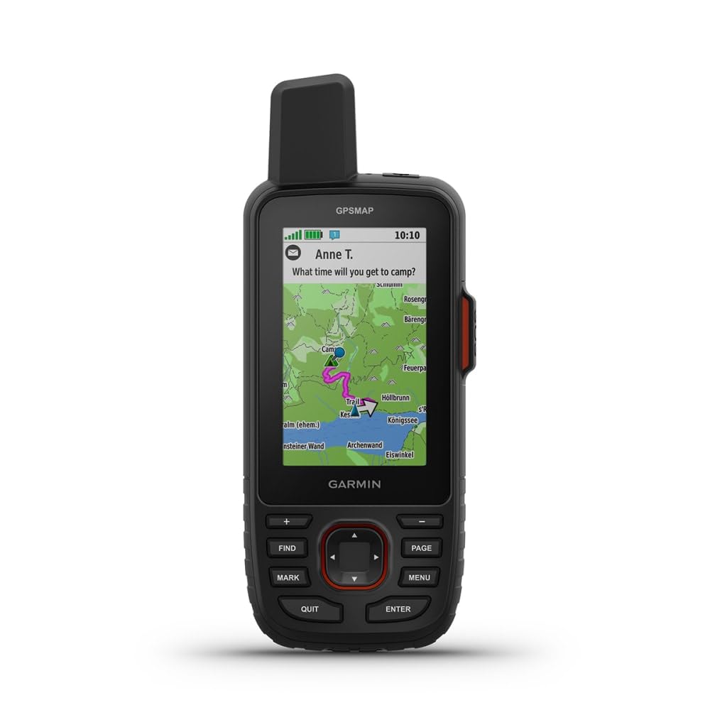 Garmin GPSMAP 67i, 7.6" EU, Black, Orange