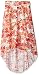 Amy Byer Big Girls' High Low Floral Print Skirt