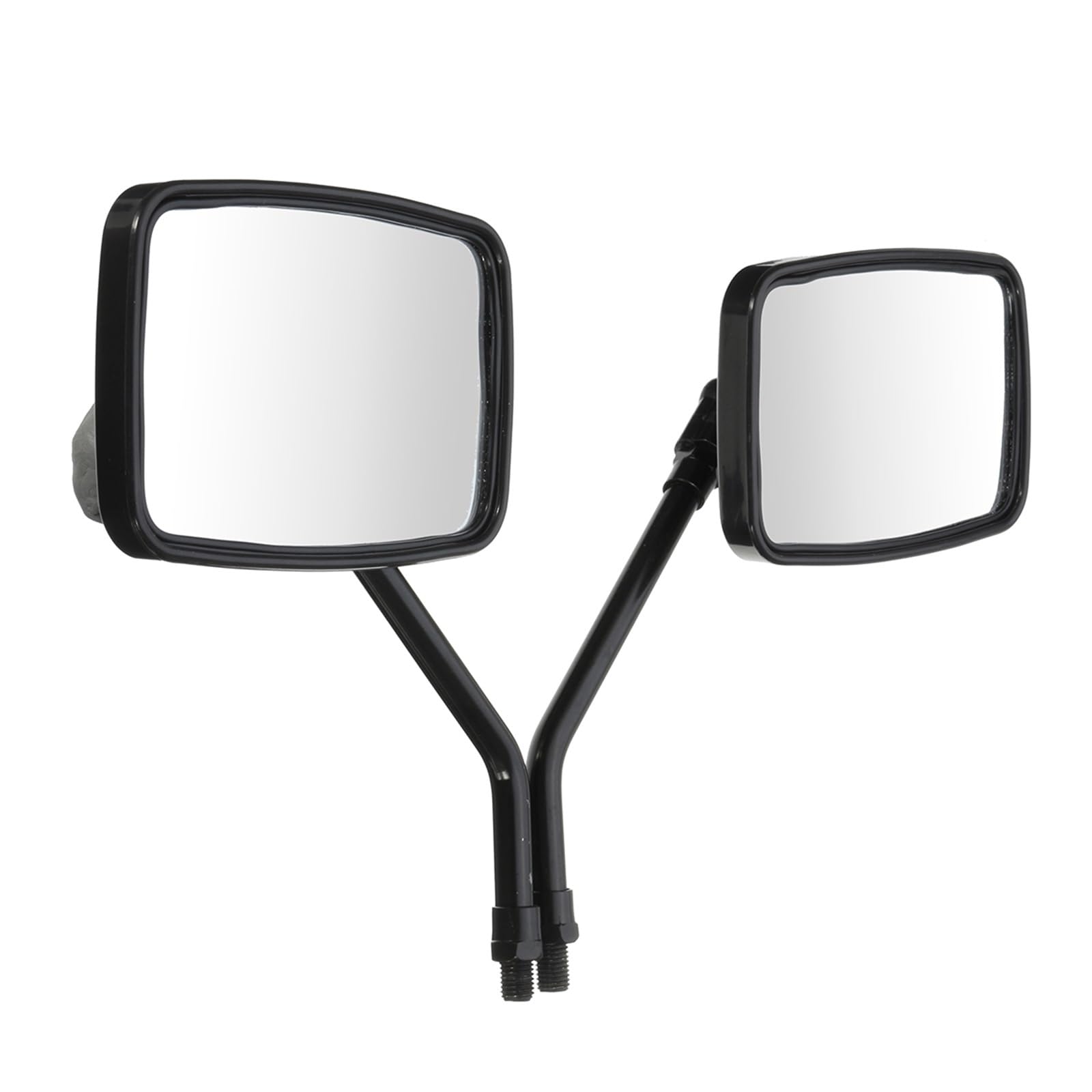 Espejos negros de moto con ajuste angular para VTX1800 3