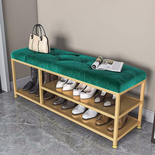 Banc de rangement à chaussures pour organiser le salon et la chambre
