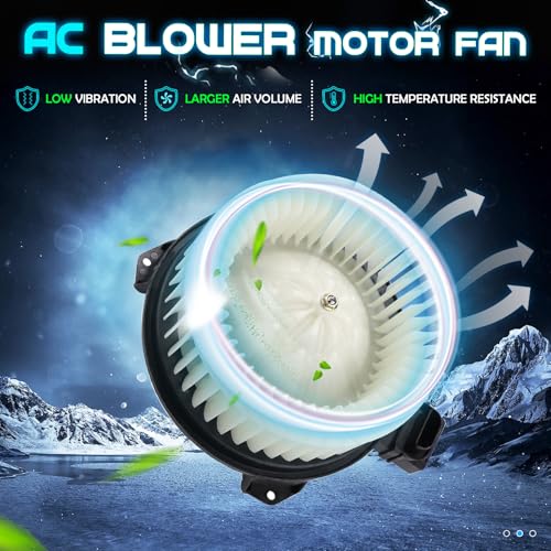 Image of AC Heater Blower Motor Fits for Honda Civic 2006 2007 2008 2009 2010 2011, Jeep Wrangler 2007-2010, Replaces 700194, 79310SNAA01, 79310-SNA-A01, 615-50106