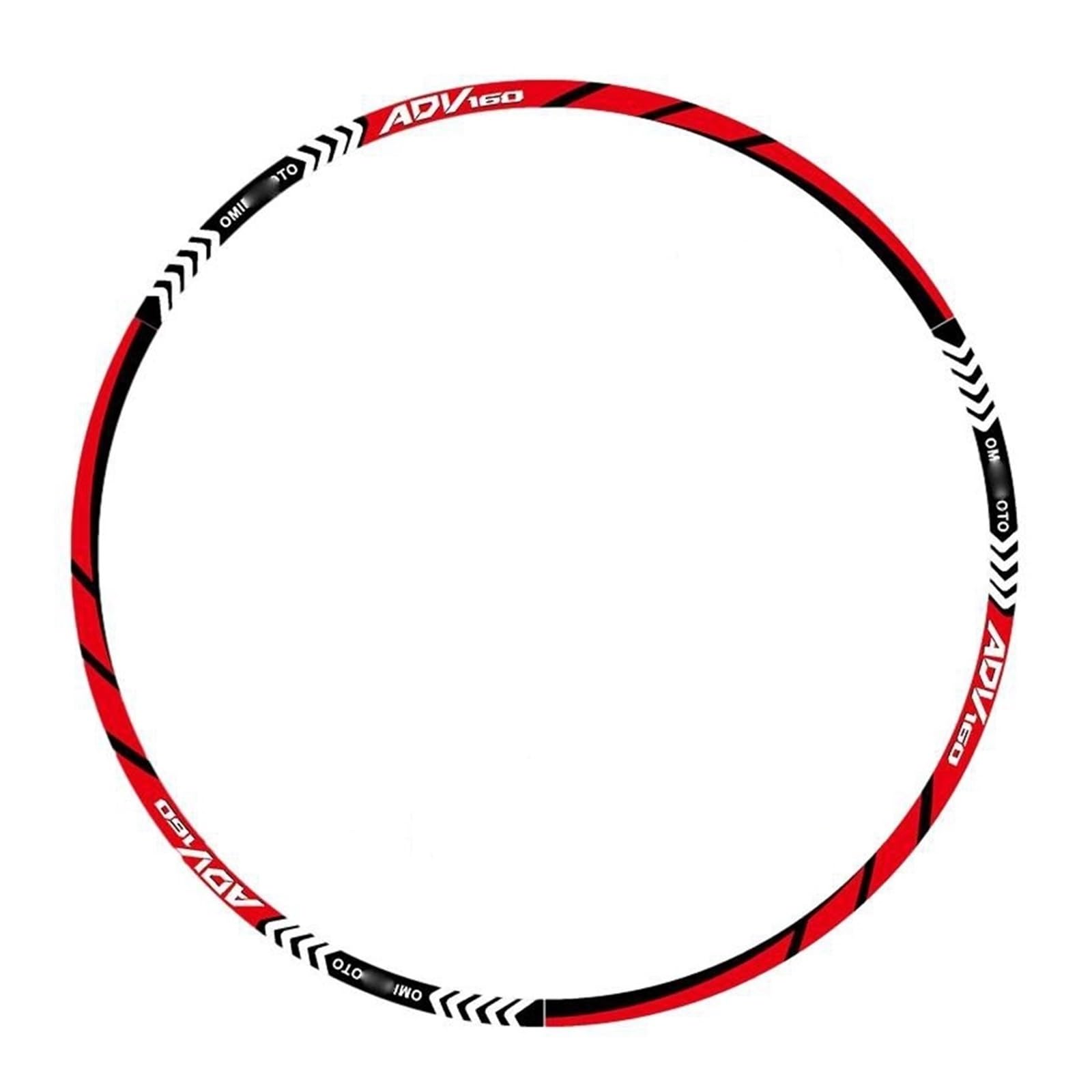Motorcycle Wheel Sticker for ADV160 for ADV 160 Motorcycle Wheel Sticker Rim Decals Stripe Tape Hub(A-1)
