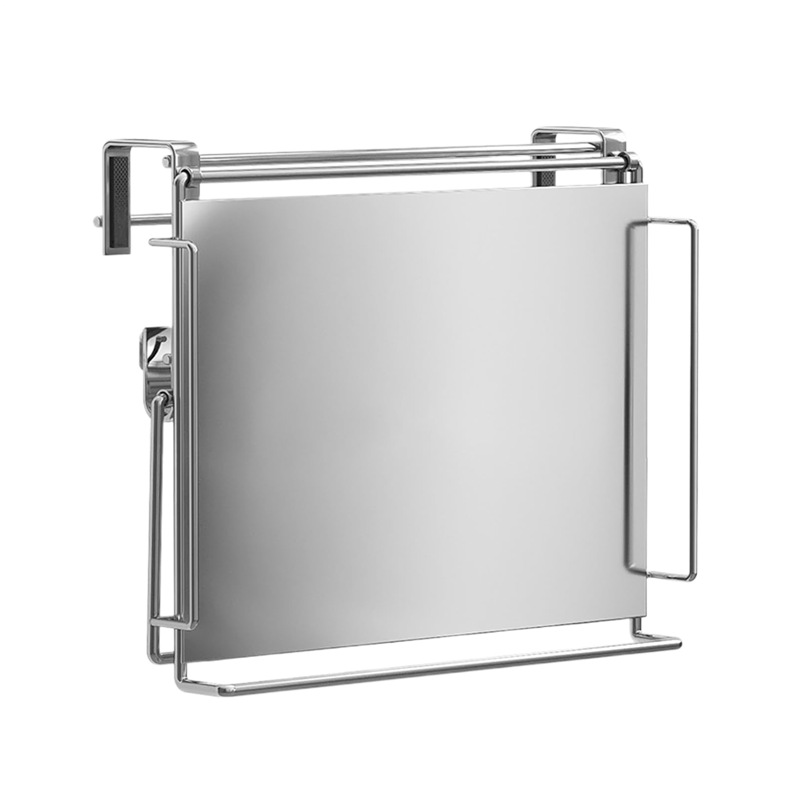 Organizador De Puerta De Armario Organizador De Ganchos Plegable Para | Gancho para Estante y Colgador de Toallas para Platos Ollas Hogar Dormitorio Encimera Balcón