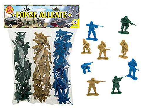 TEO'S - BUSTA SOLDATINI FORZE ALLEATE 60PZ