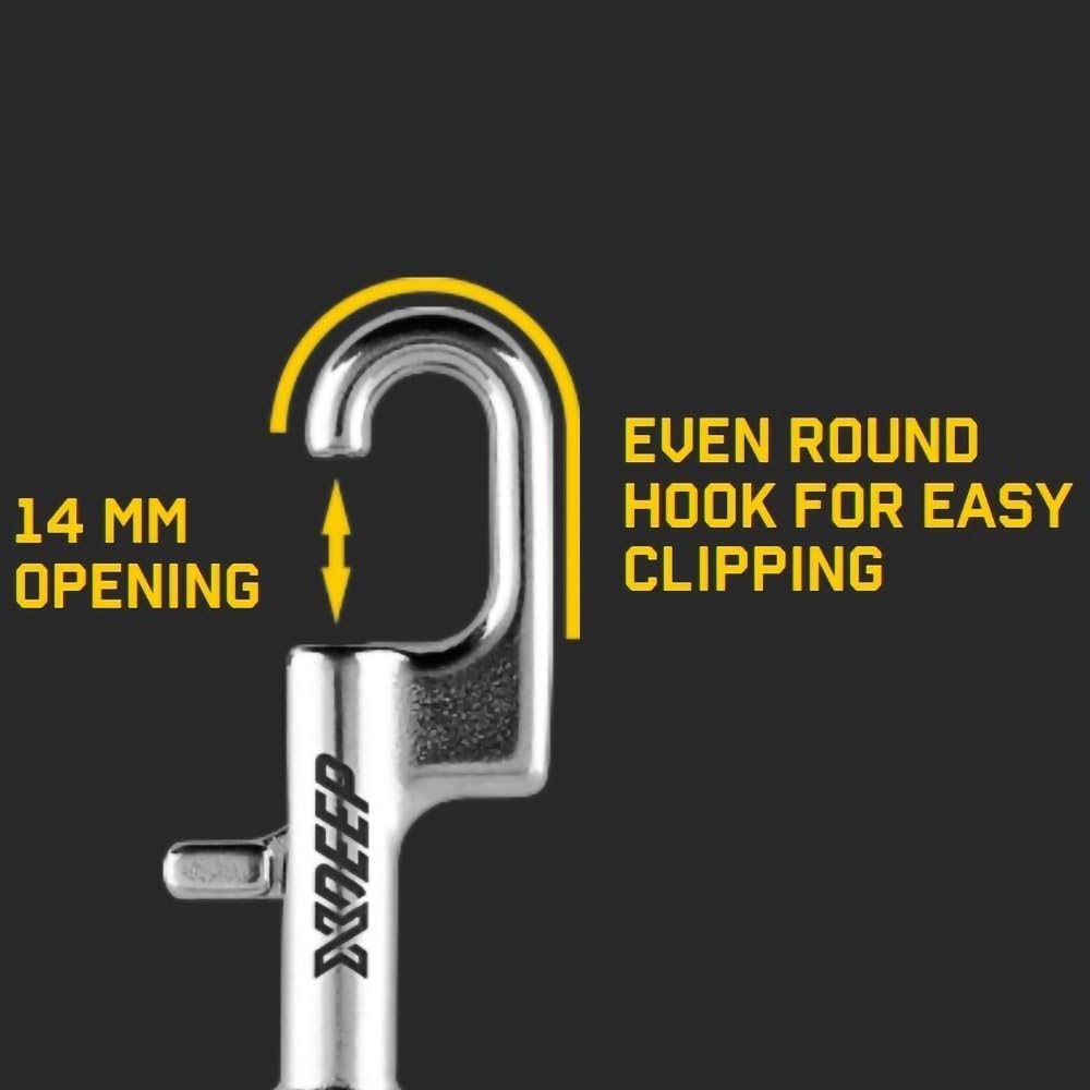 XDEEP NX GEN Optimized Double Ended Bolt Snap SS