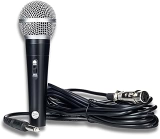 Microfone profissional dinâmico sm-58 com imã neodímio padrão car