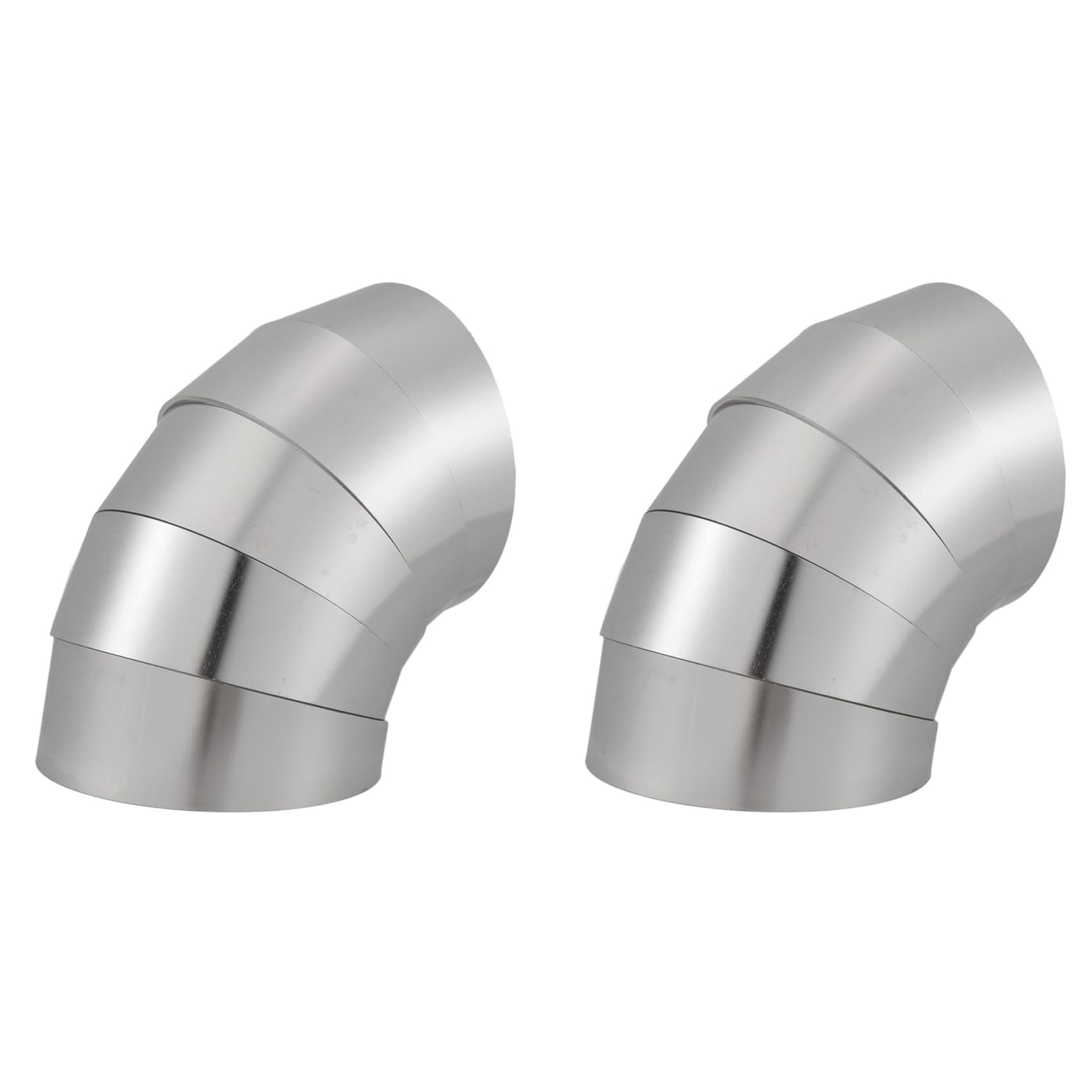Jnchdghwa 90 Degree Stainless Steel Tight Radius Pie Cuts (Not Welded) - Lasercut & Deburred for Custom Exhaust (10pcs) 3IN