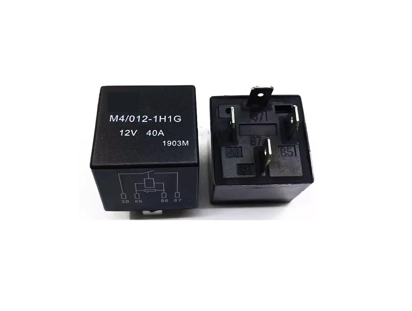 Relais M40121H1G 12V 40A haute conductivité pour commutation sans perte