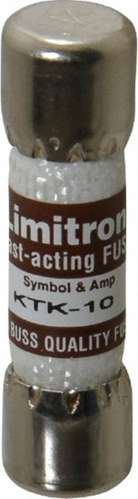 KTK-10 (KTK-10) 10 Amp Limitron Fast Acting Supplementary Fuse 600V c