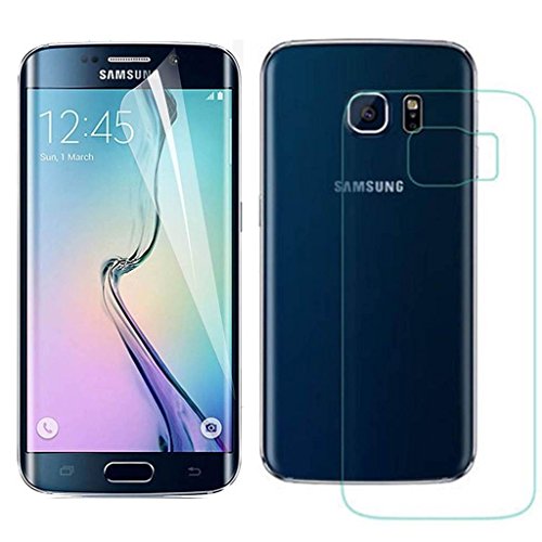 SuperGuardZ For Samsung Galaxy S6 Edge+ Plus FULL BODY Clear Screen Protector, FULL COVER TPU Film [Front] + Tempered Glass Cover [Rear]