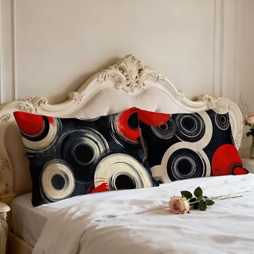 Taie oreiller rectangulaire velours double face décoratif de luxe - 5