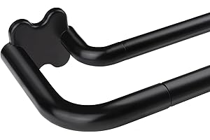 USFOOK Blackout Wrap Around Curtain Rods, Bring Versatility and Style to Your Windows