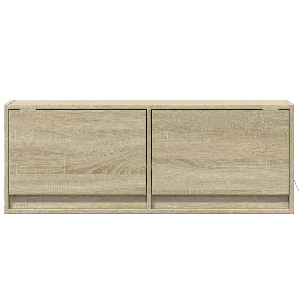 Wisząca z oświetleniem LED dąb sonoma 100x31x35 cm