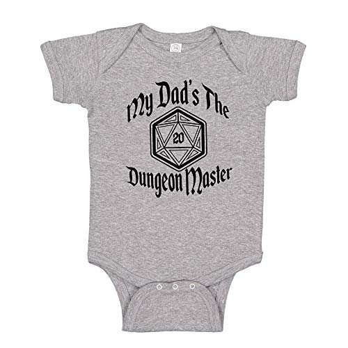 Image of My Dad's The Dungeon Master Baby Bodysuit/Toddler T-Shirt RPG Baby Clothing