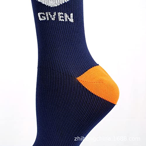 Animal Rainbow Athletic Socks Autumn and Winter overKnee Sports Socks Cartoon Compression Stockings (l/xl,Rainbow Unicorn/Blue)4