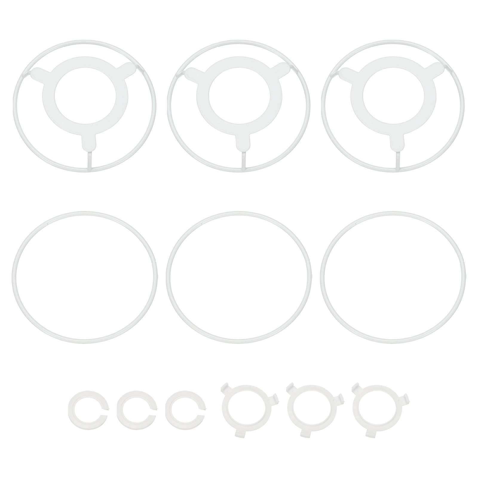PATIKIL 4 Inch Lamp Shade Ring