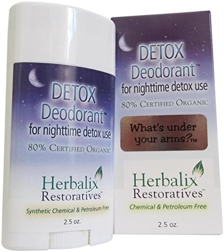 Herbalix Restoratives Nighttime Detox Cleansing Deodorant, 2.5 Ounce by Herbalix Restoratives