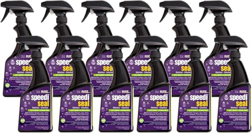 Flitz Speedi Seal - 16oz Bottle of USA-Made Ceramic Coating for Cars to Polish & Protect for Up to 6 Months - Works on Paint, Fiberglass, & More - Streak-Free Ceramic Spray Sealant (12 Pack)