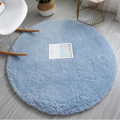 Tapis chambre à coucher rond grand format accessoires sol S2 - 6