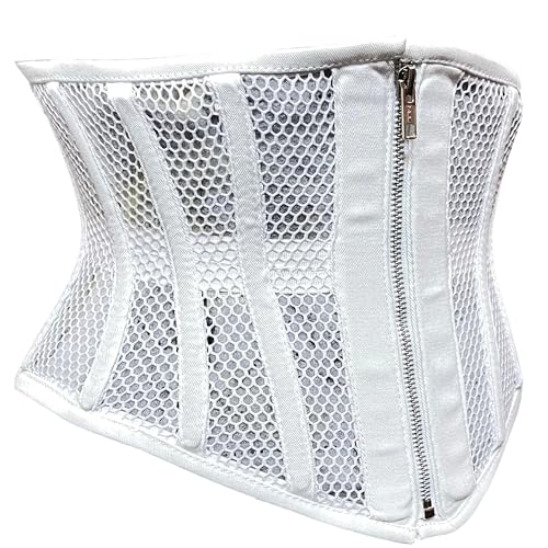 Image of Women's Waist Training Underbust Corset Steel Boned Hourglass Body Shaper