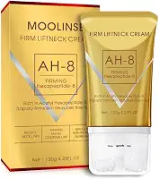 AH-8 Creme firmador para o pescoço para conforto de cuidados com o corpo da pele crepey, contém hexapeptídeo, loções hidratantes e apertadoras, cosméticos para cuidados com a pele, reparação