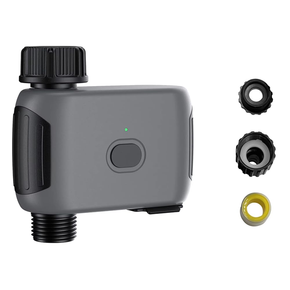 Yrreaty Wifi Water Timer Sprinler Controller Hose Timer For Garden Drip Irrigation System No Hub Needed