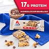 Atkins Chocolate Chip Granola Protein Meal Bar, High Fiber, 17g Protein, 1g Sugar, 3g Net Carbs, Meal Replacement, Keto Friendly, 8 Count