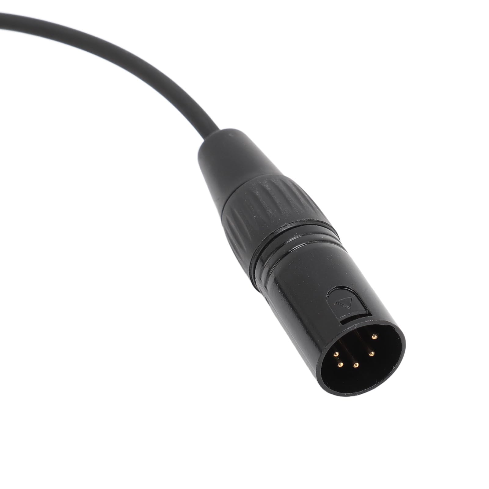 Adattatore per Cuffie XLR GA Twin Plug per Connettore per Cuffie XLR a 5 Pin per Aviazione Generale, Cavo Convertitore per Cuffie per Aereo Professionale, Plug and Play