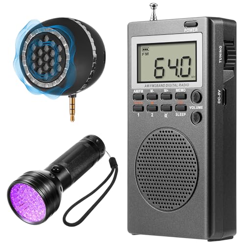 Dunzy Kit d'équipement de Chasse aux fantômes, boîte à spiritueux pour Chasse aux fantômes Comprenant 1 boîte à spiritueux, 1 Haut-Parleur Paranormal, 1...